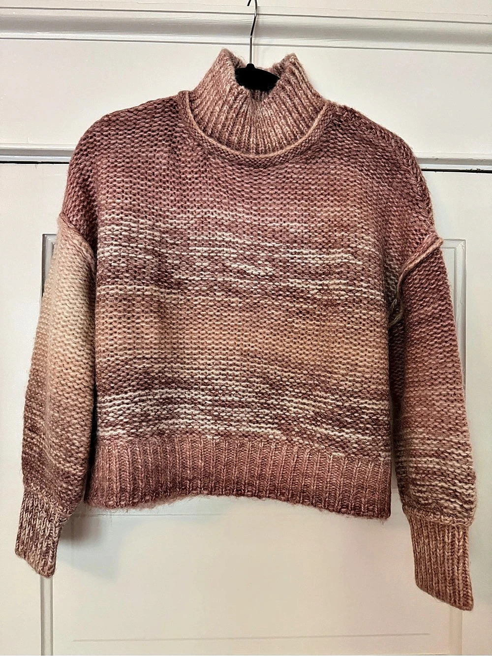 Pink Turtleneck Sweater NWOT